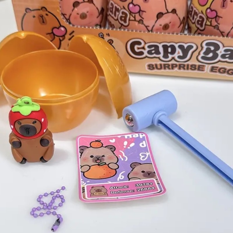 Zabawka Kapibara Jajko Niespodzianka 12 szt.