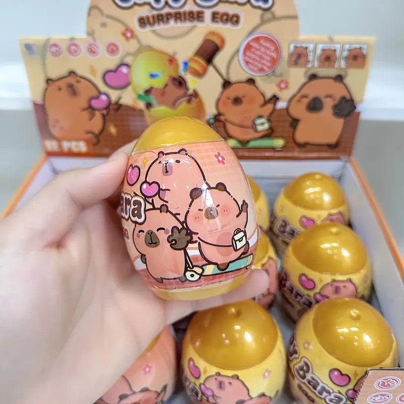 Zabawka Kapibara Jajko Niespodzianka 12 szt.