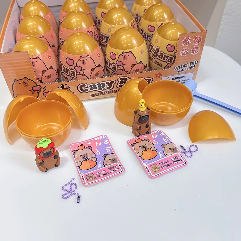 Zabawka Kapibara Jajko Niespodzianka 12 szt.