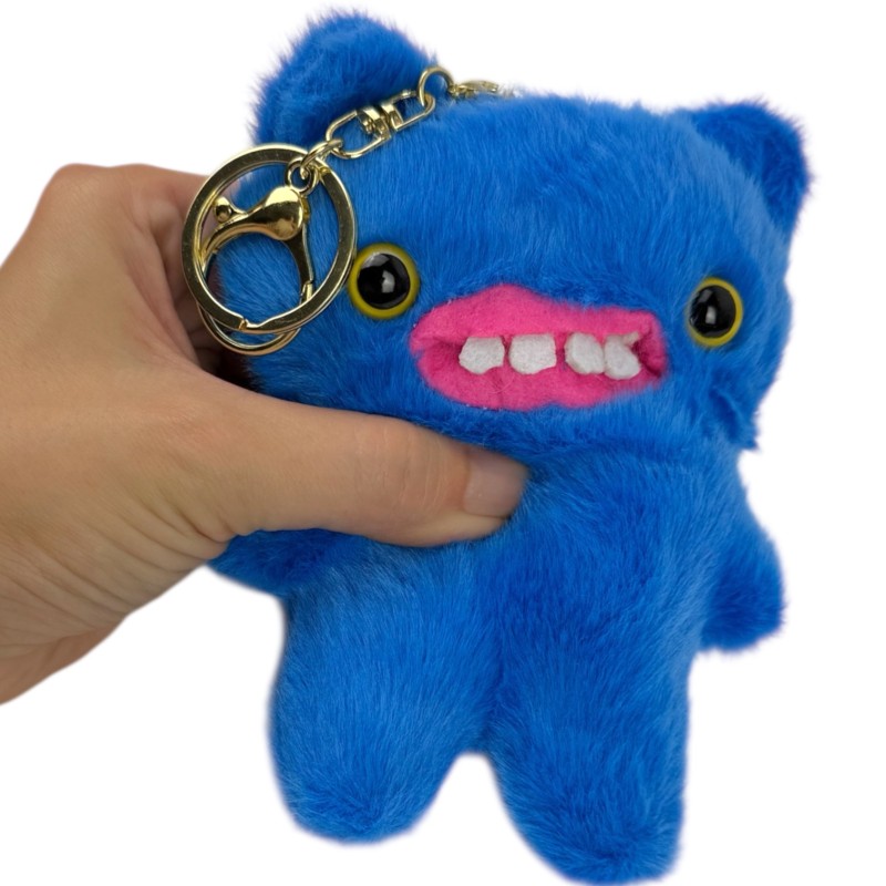 Pluszowy brelok potworek Fuggler niebieski 1 szt.