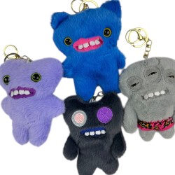 Pluszowy brelok potworek Fuggler niebieski 1 szt.