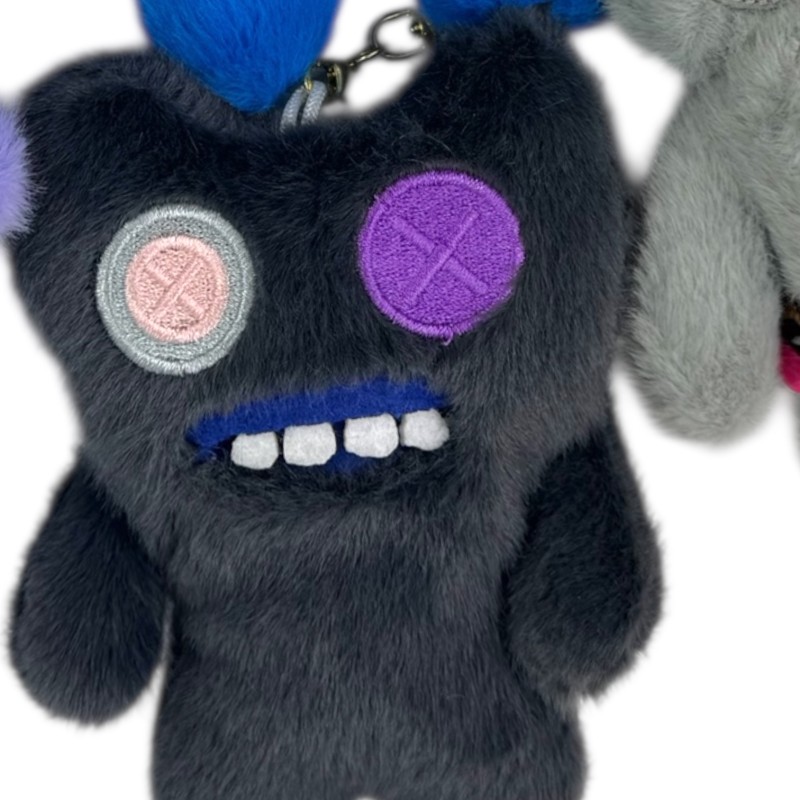 Pluszowy brelok potworek Fuggler niebieski 1 szt.