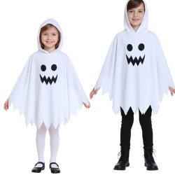 Strój Duch Tunika z Kapturem Halloween