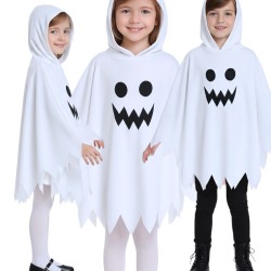 Strój Duch Tunika z Kapturem Halloween