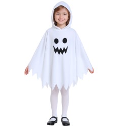 Strój Duch Tunika z Kapturem Halloween