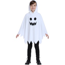 Strój Duch Tunika z Kapturem Halloween