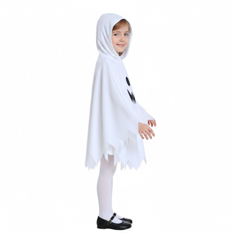 Strój Duch Tunika z Kapturem Halloween