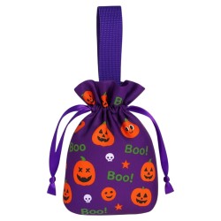 Zestaw Halloween Cukierek albo Psikus – Spódniczka Skrzydła Miotła Torebka Opaska Naszyjnik