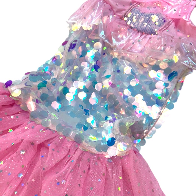 Sukienka Przebranie Syrenka Cekiny dla Dzieci