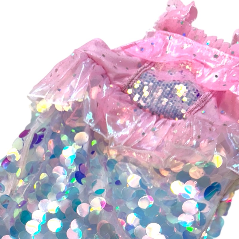 Sukienka Przebranie Syrenka Cekiny dla Dzieci