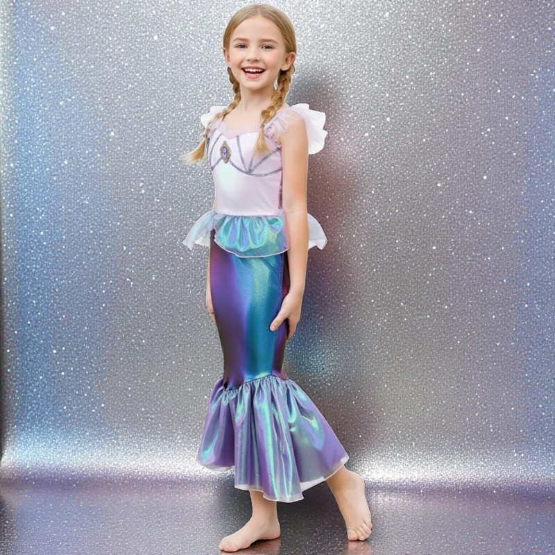 Strój przebranie sukienka suknia Syrenka