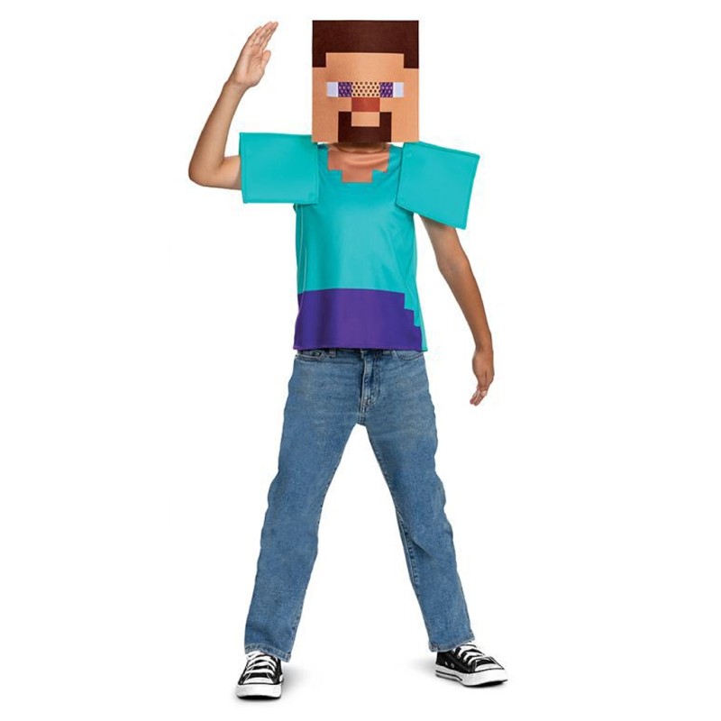Strój dla dzieci Minecraft Steve