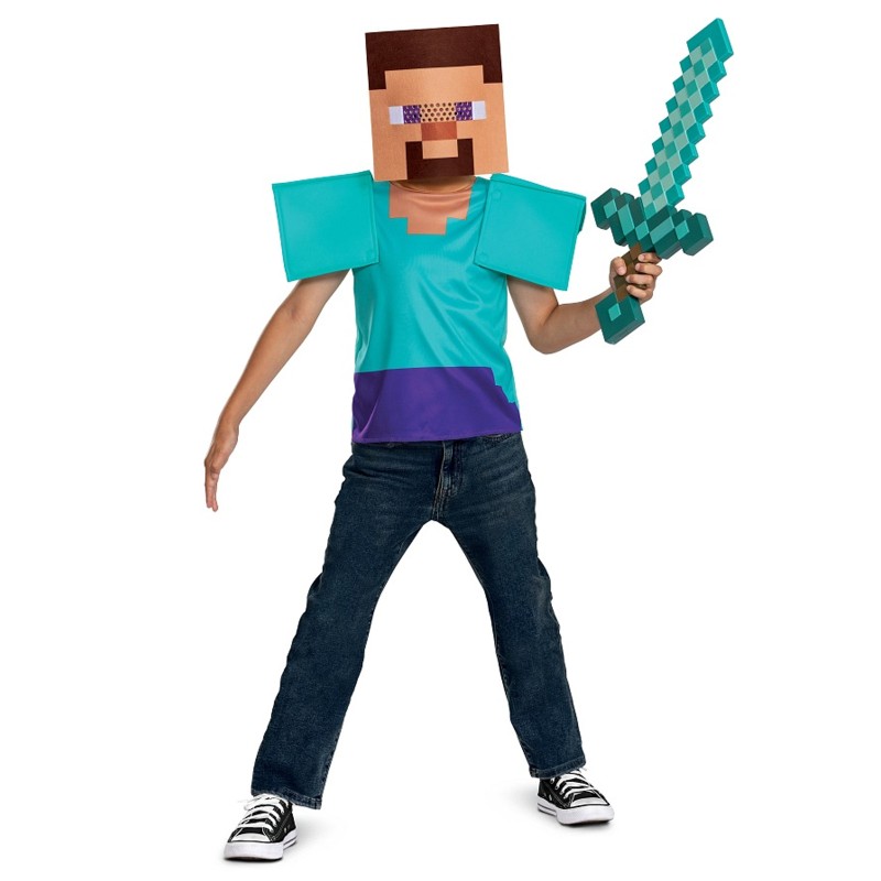 Strój dla dzieci Minecraft Steve