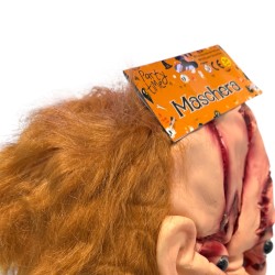 Maska Horror Lateksowa z Ranami i Krwią