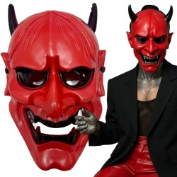Maska Diabeł Czerwono...