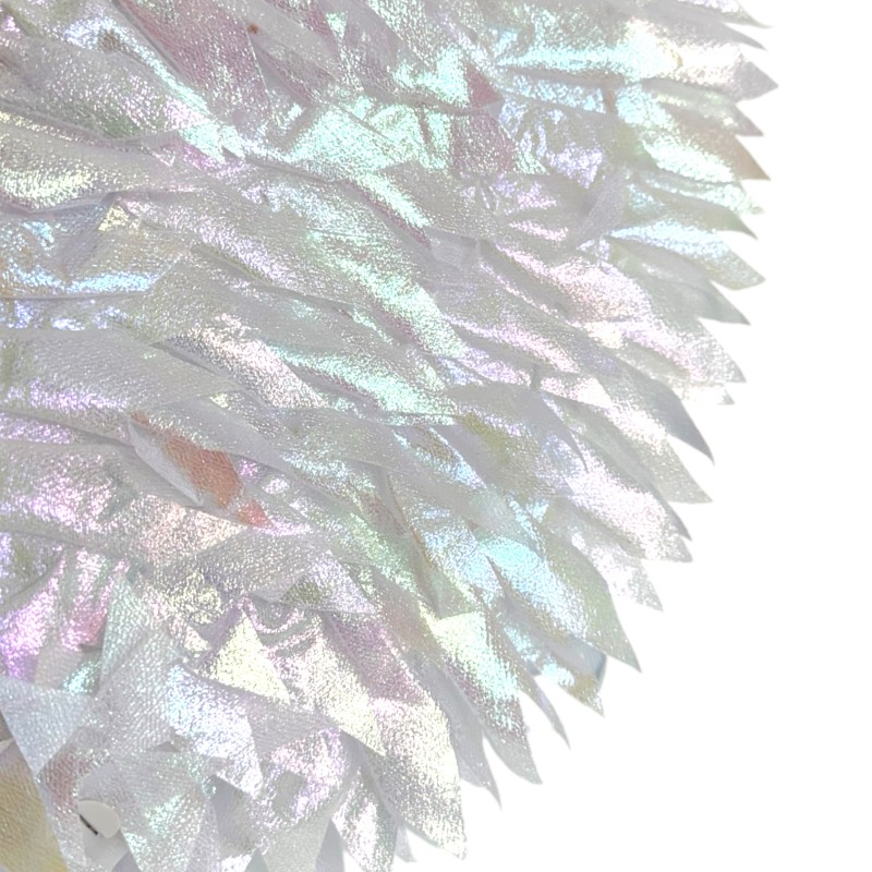 Świecące skrzydła anioła z organzy LED 75x26 cm