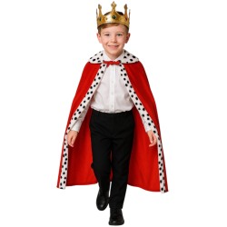 Przebranie Król Jasełka z Peleryną Koroną i Berłem