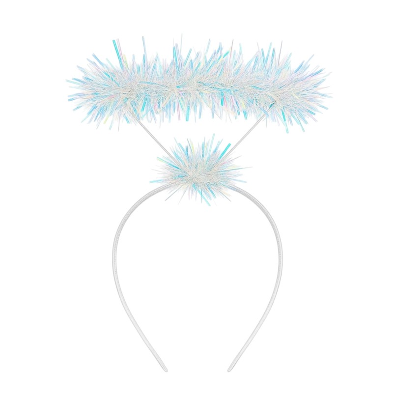 Opaska Aniołka Perłowa z Holograficznym Efektem