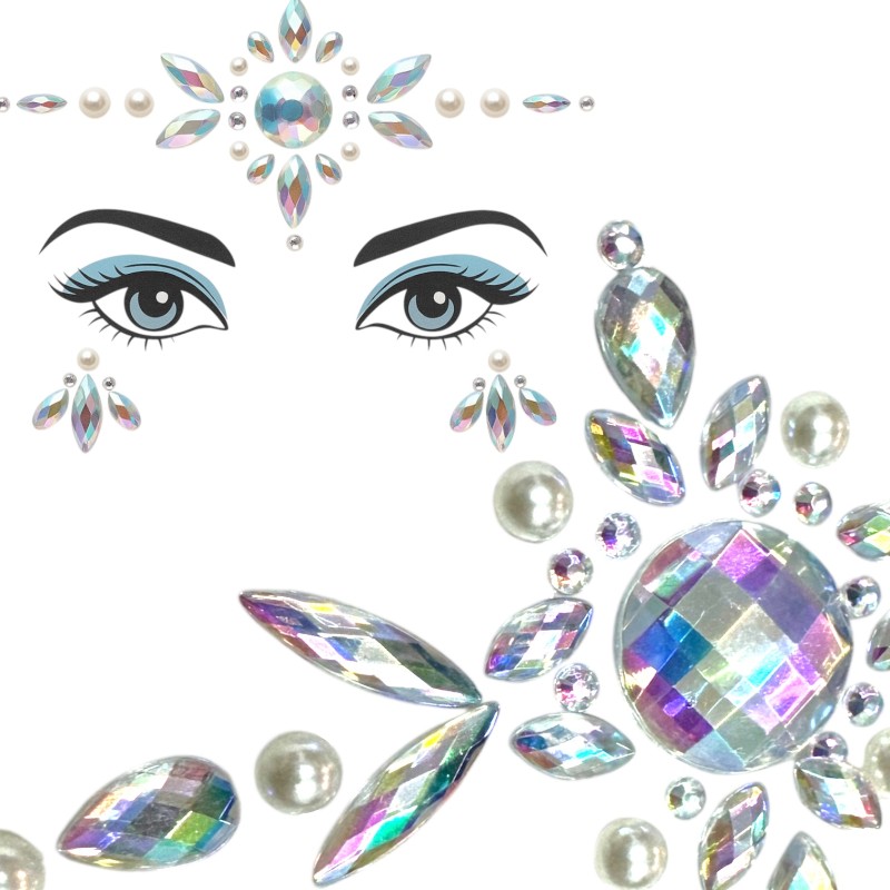 Zestaw strój aniołka z kryształkami i różdżką