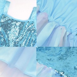 Zestaw Wróżki dla Dziewczynki 5 el. Sukienka + Skrzydełka