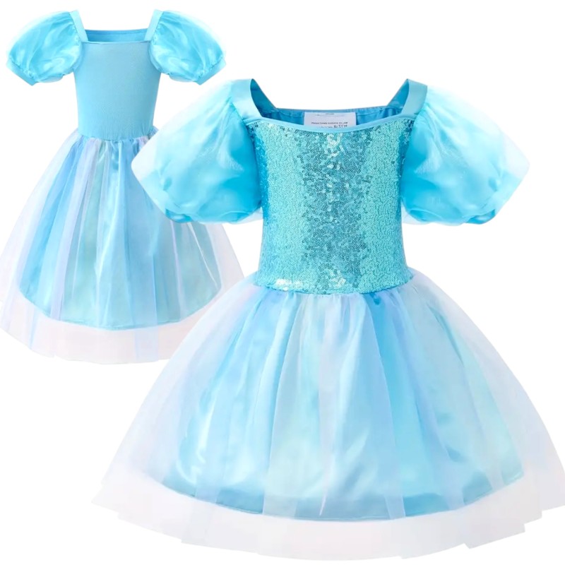 Zestaw Wróżki dla Dziewczynki 5 el. Sukienka + Skrzydełka