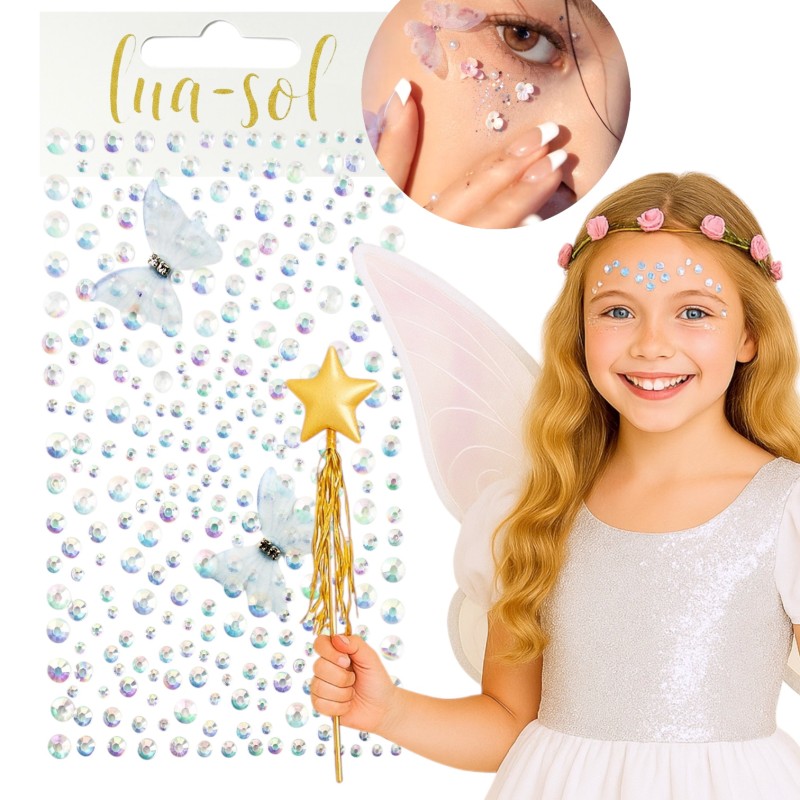 Zestaw Wróżki z Sukienką i Akcesoriami dla Dzieci