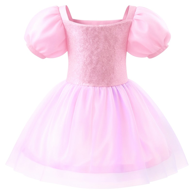 Sukienka kostiumowa Magiczna Księżniczka – różowa