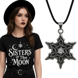 Naszyjnik Medalion Gotycki...