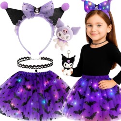 Zestaw Kuromi Tutu z LED i...