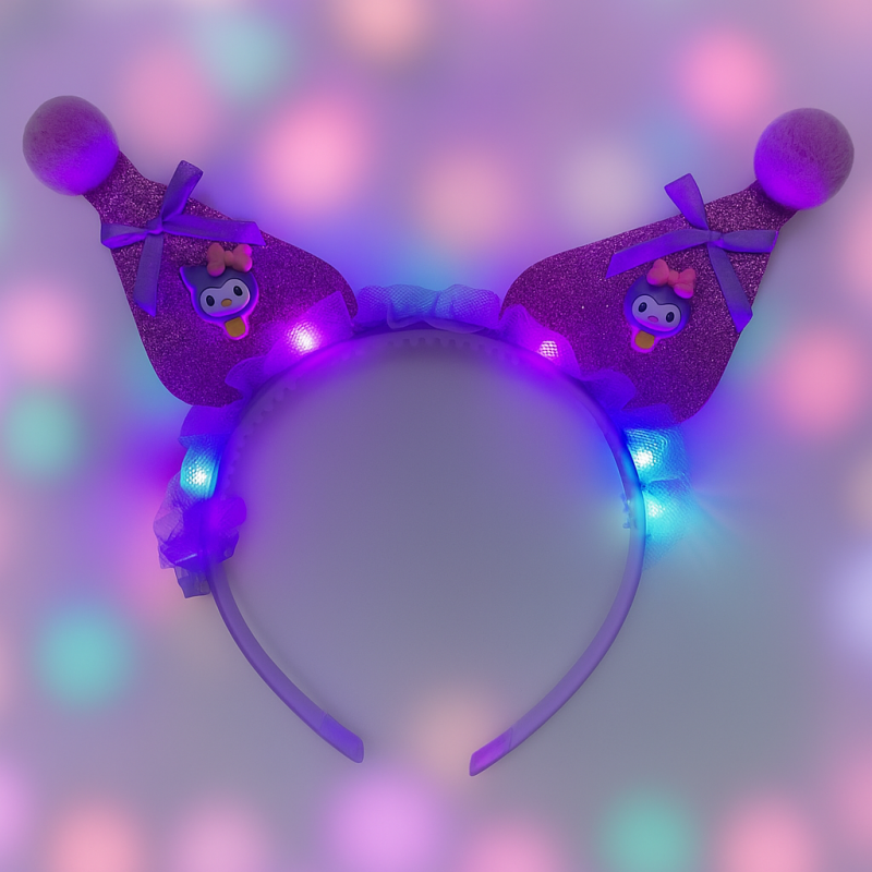 Zestaw Kuromi Tutu z LED i Akcesoriami dla Dzieci