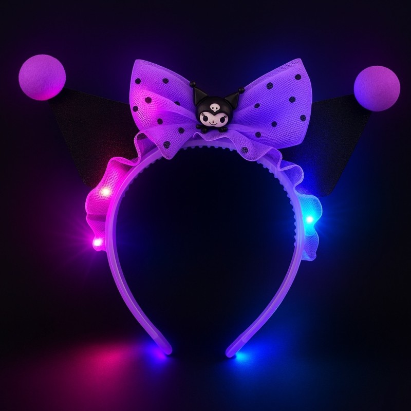 Zestaw Kuromi Tutu z LED i Akcesoriami dla Dzieci
