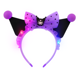 Zestaw Kuromi: Spódniczka Tutu, Opaska LED i Akcesoria