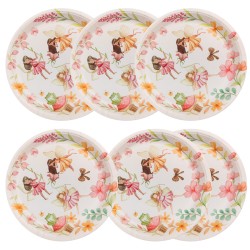 Magiczny Zestaw Wróżki i Elfy talerzyki kubeczki serwetki