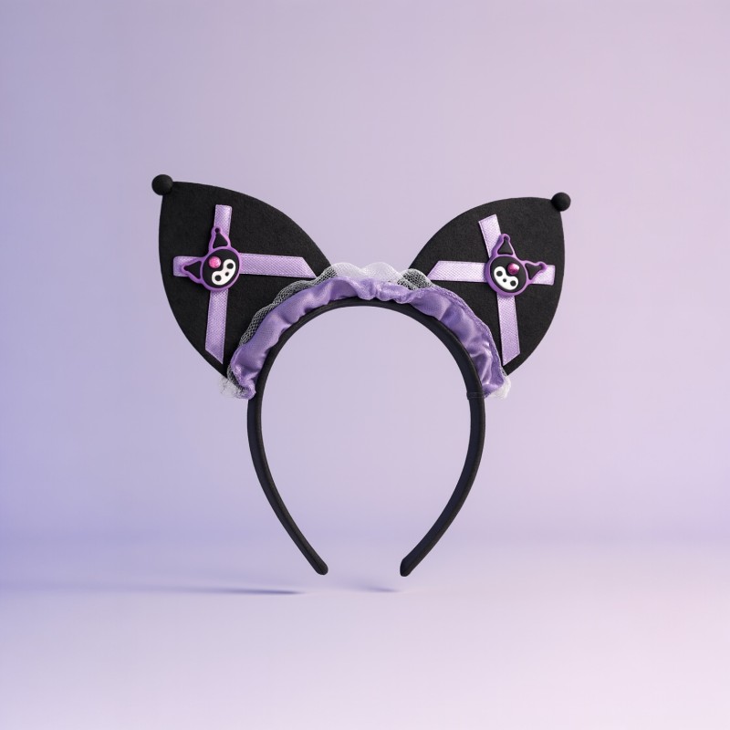 Kostium Kuromi dla dzieci z akcesoriami