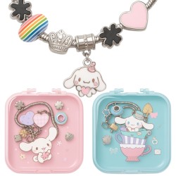 Zestaw Bransoletka Cinemarrol Króliczek z 9 Zawieszkami