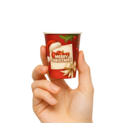Świąteczne kubeczki 75ml 50 sztuk