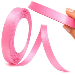 Satynowa Wstążka Różowa 6...