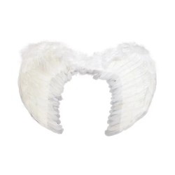 Strój Aniołka z Skrzydełkami i Aureolką