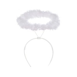 Strój Aniołka z Skrzydełkami i Aureolką