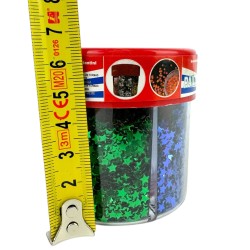 Brokat dekoracyjny serduszka 6 kolorów 60g