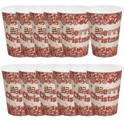 Kubeczki papierowe świąteczne 270ml 12 sztuk
