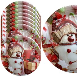 Talerzyki papierowe z...