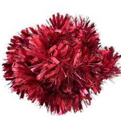 Łańcuch choinkowy czerwony 185cm