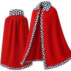 Przebranie Król Jasełka z Peleryną 80cm Koroną i Berłem