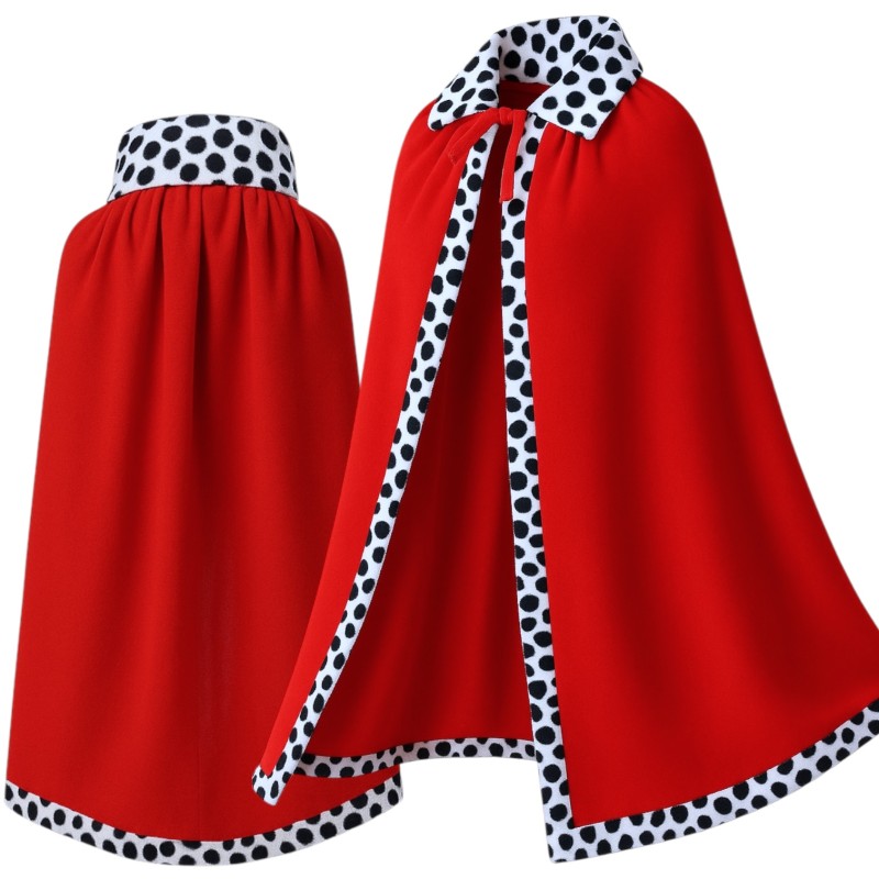 Przebranie Król Jasełka z Peleryną 80cm Koroną i Berłem