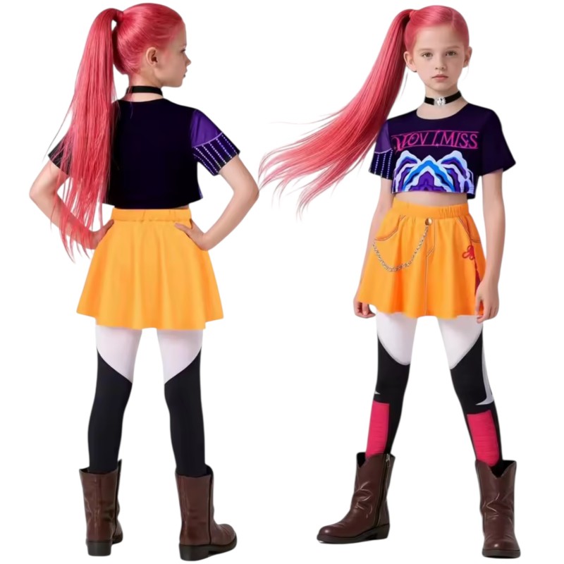 K-pop strój Mira Łowczynie Demonów dla dzieci