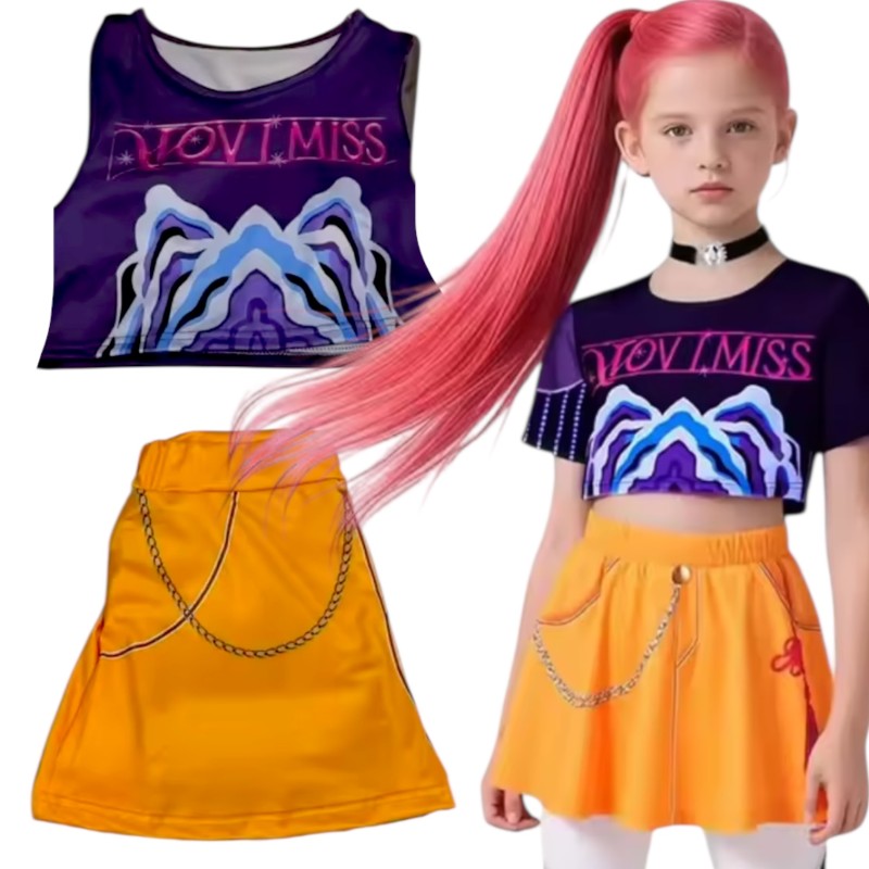 K-pop strój Mira Łowczynie Demonów dla dzieci