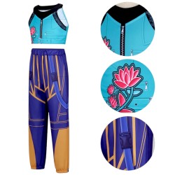 Strój Demon Hunters KPOP Zoey cosplay top i spodnie