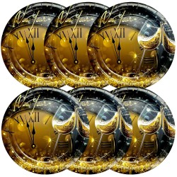 Złote talerze papierowe...