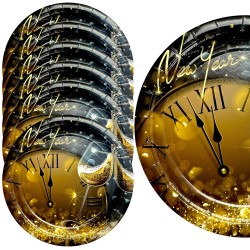 Talerze papierowe 18 cm 6...